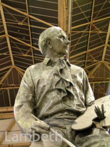 STATUE OF TERENCE CUNEO, WATERLOO STATION