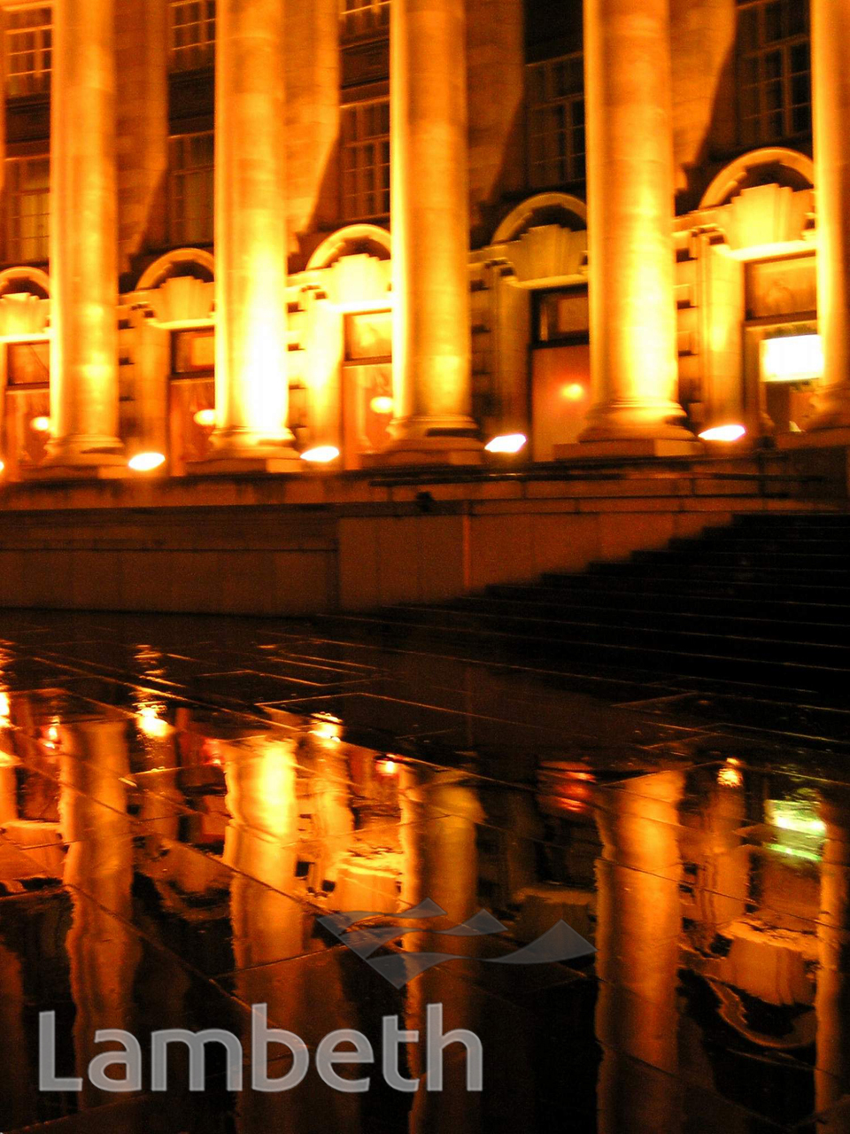 NIGHT-TIME REFLECTIONS, COUNTY HALL, WATERLOO