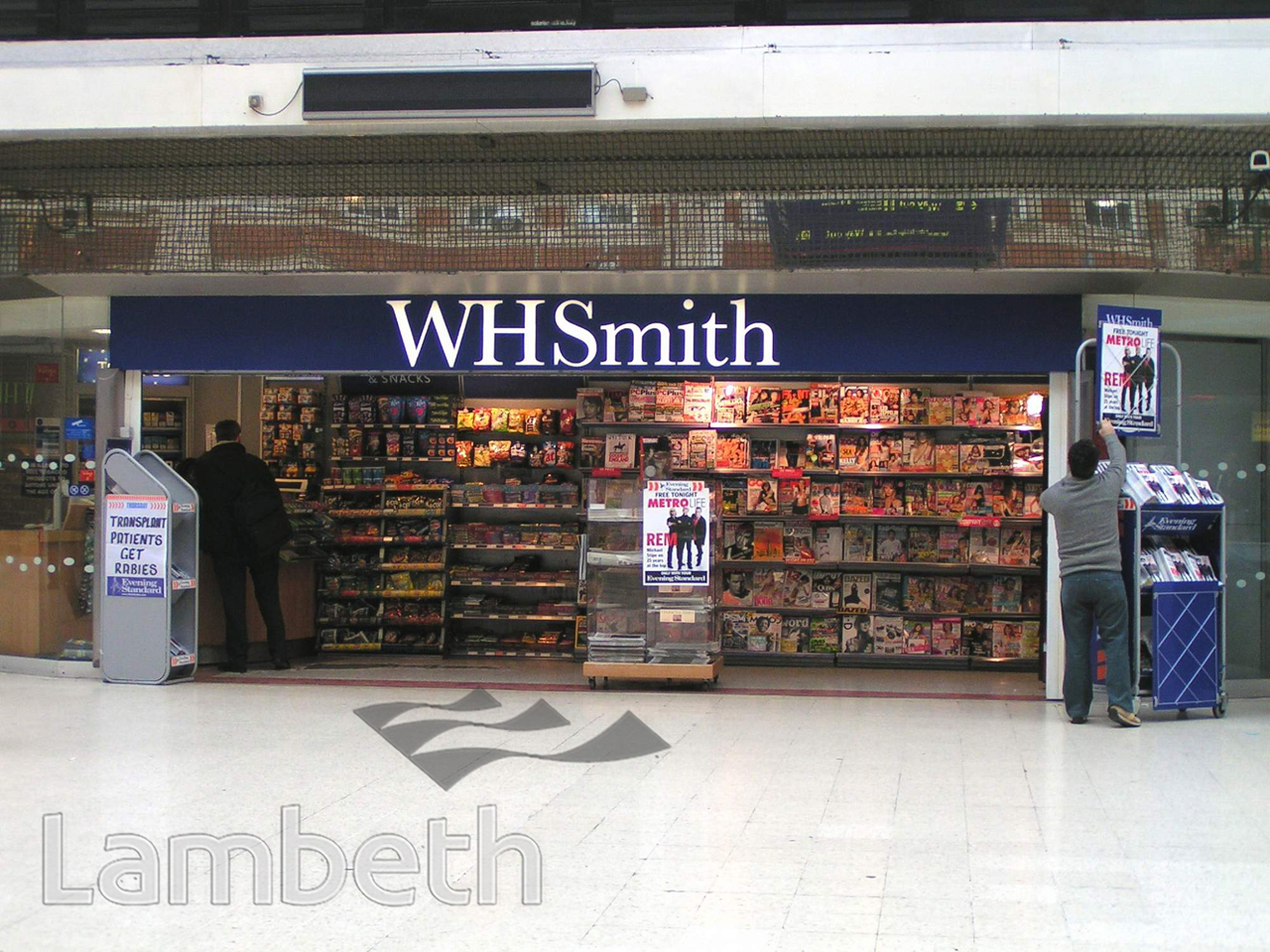W.H.SMITH, WATERLOO STATION