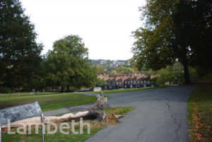 VIEW OF HOUSING FROM NORWOOD PARK