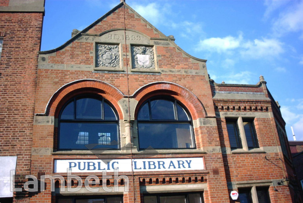 JOINT PUBLIC LIBRARY, WESTOW HILL, UPPER NORWOOD