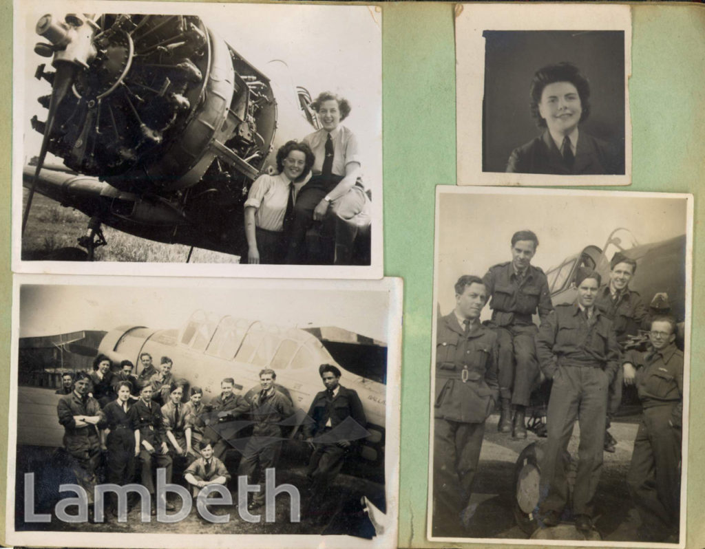 RAF PILOTS AND MAINTENANCE CREW: WORLD WAR II