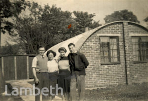 TEMPORARY WARTIME PREFAB ACCOMMODATION: BRIXTON NORTH