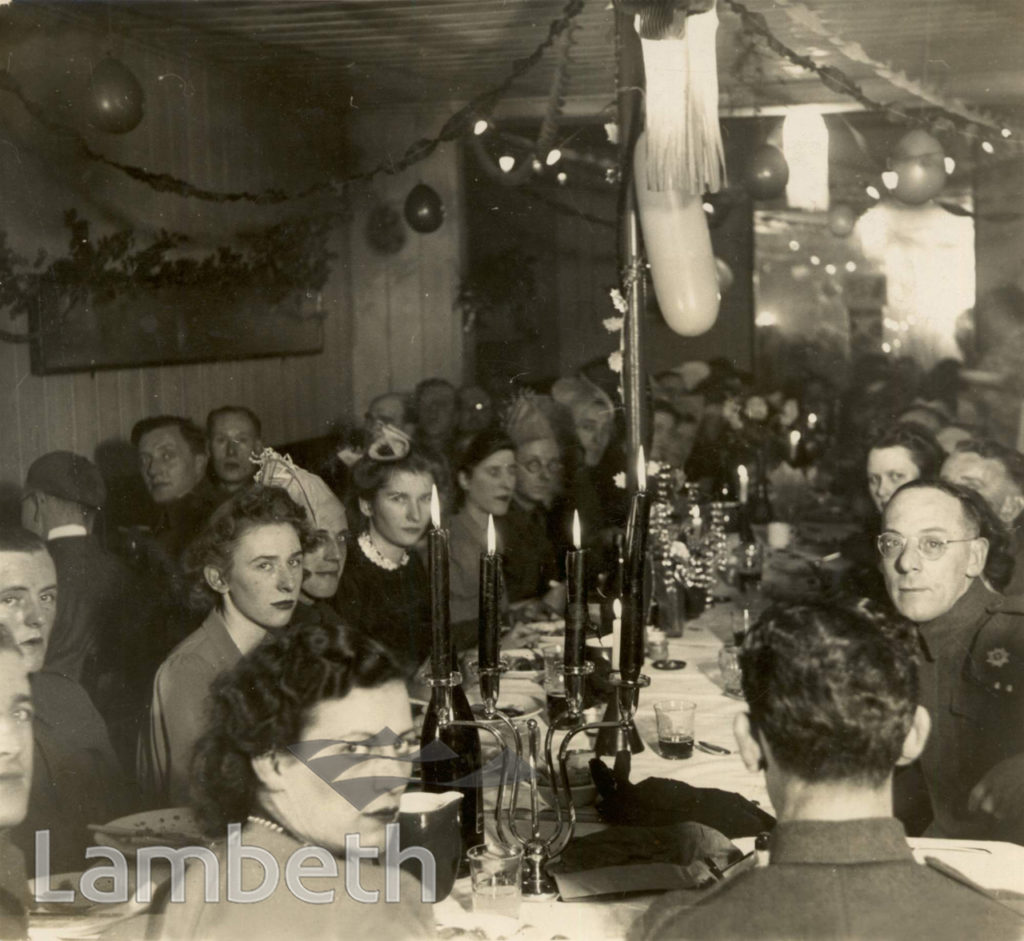 WVS CHRISTMAS DINNER AT NAVILLUS CLUB: WORLD WAR II