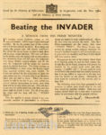 INVASION ADVICE...