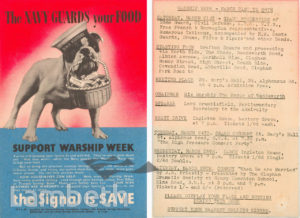 WARSHIP WEEK FLYER: WORLD WAR II