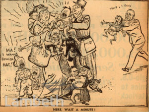 POST-WAR CARTOON: WORLD WAR II