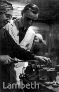 TRAINING WOMEN, BEAUFOY INSTITUTE, LAMBETH:WORLD WAR II