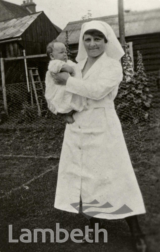 MIDWIFE WITH CHILD: WORLD WAR II