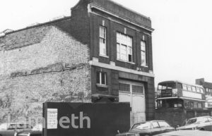 STREATHAM BUS GARAGE FROM NATAL ROAD, STREATHAM