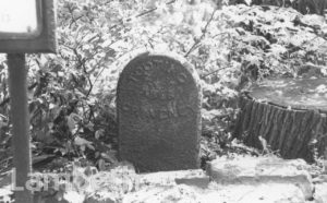 TOOTING PARISH BOUNDARY MARKER, WEST DRIVE, STREATHAM PARK
