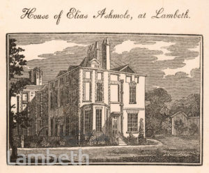 ASHMOLE'S HOUSE, SOUTH LAMBETH ROAD