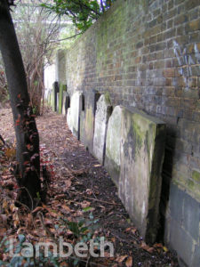 LAMBETH HIGH STREET RECREATION GROUND GRAVESTONES, LAMBETH