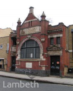 THE PELHAM MISSION HALL, LAMBETH WALK, LAMBETH