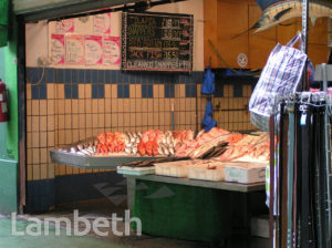 FISHMONGER, BRIXTON MARKET, BRIXTON