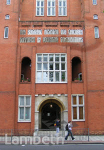 BELGRAVE HOSPITAL FOR CHILDREN, CLAPHAM ROAD, KENNINGTON