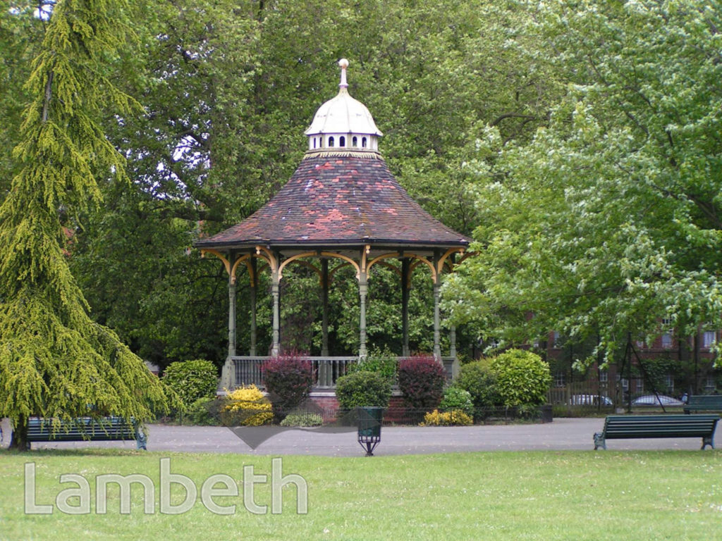 BANDSTAND, MYATT’S FIELDS, BRIXTON NORTH