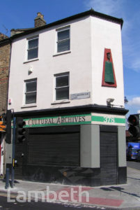 BLACK CULTURAL ARCHIVES, COLDHARBOUR LANE, BRIXTON