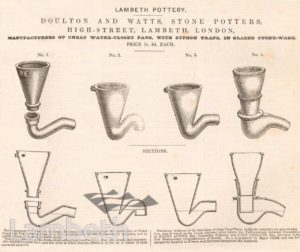 DOULTON & WATTS ADVERT, HIGH STREET, LAMBETH
