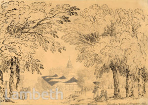 CLAPHAM COMMON AND HOLY TRINITY CHURCH, CLAPHAM