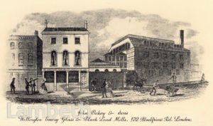 JOHN OAKEY AND SONS, BLACKFRIARS ROAD