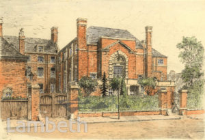 STRAND GRAMMAR SCHOOL, ELM PARK, TULSE HILL