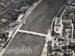 AERIAL VIEW OF NEW LAMBETH BRIDGE