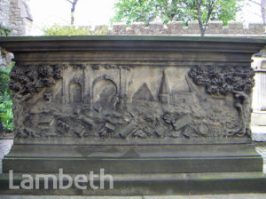 TRADESCANT FAMILY TOMB, ST MARY'S, LAMBETH