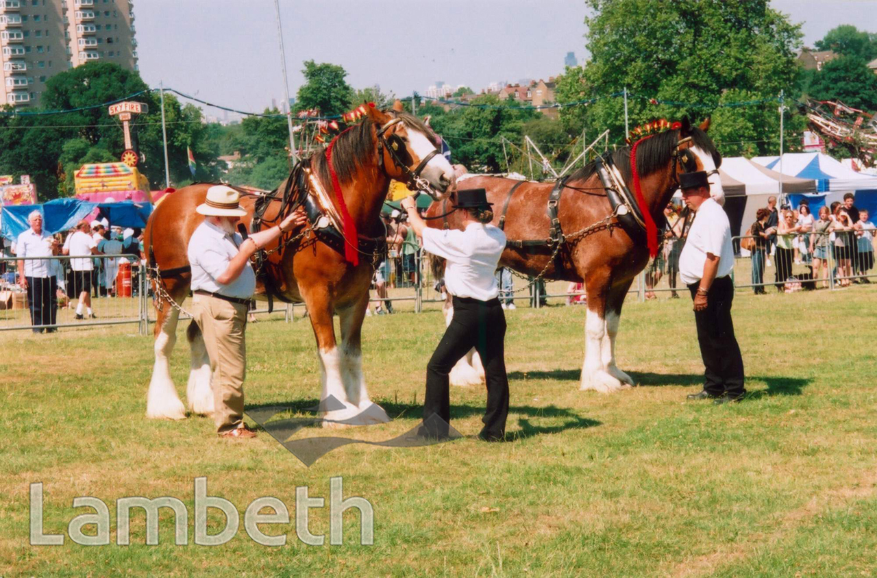 LAMBETH COUNTRY SHOW, BROCKWELL PARK, HERNE HILL