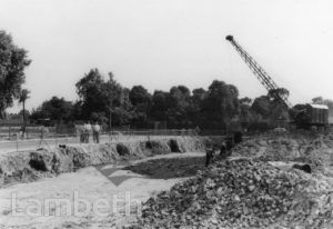 LAMBETH PALACE ROAD CONSTRUCTION, LAMBETH