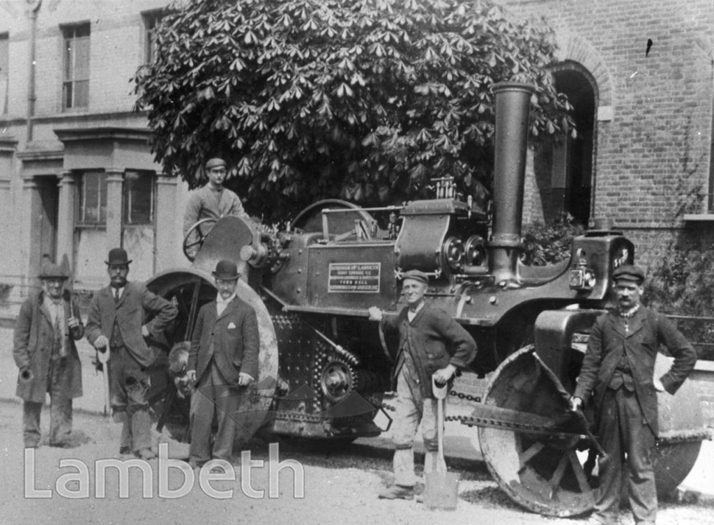 STEAM ROLLER, GIPSY HILL, NORWOOD