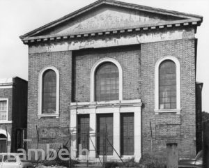 CONGREGATIONAL CHAPEL, CLAYLANDS ROAD, KENNINGTON