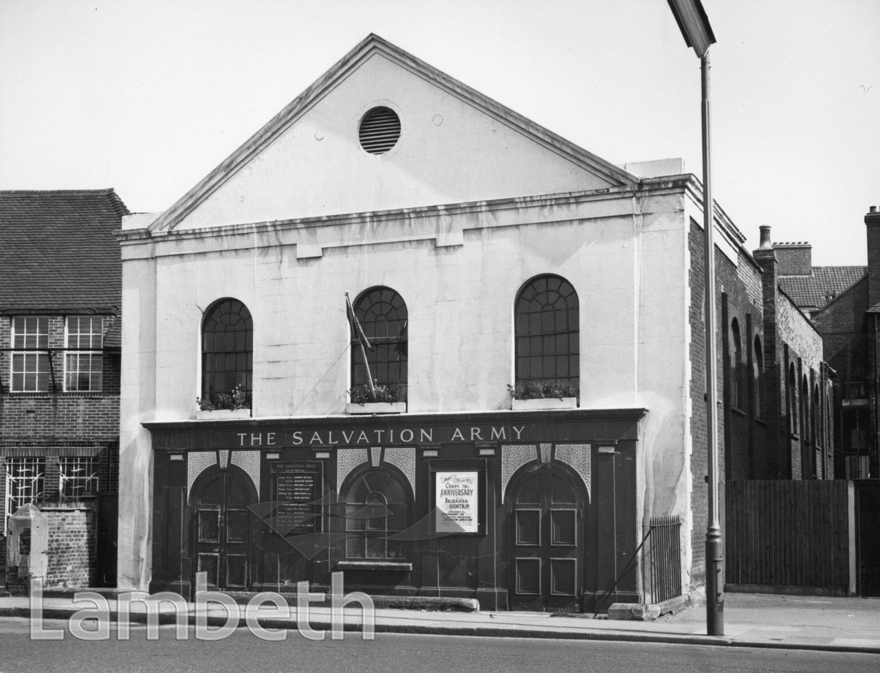 The Salvation Army Citadel, 93 Kennington Lane, 1966