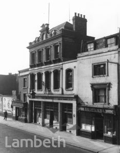 THE CRICKETERS, KENNINGTON PARK ROAD, KENNINGTON