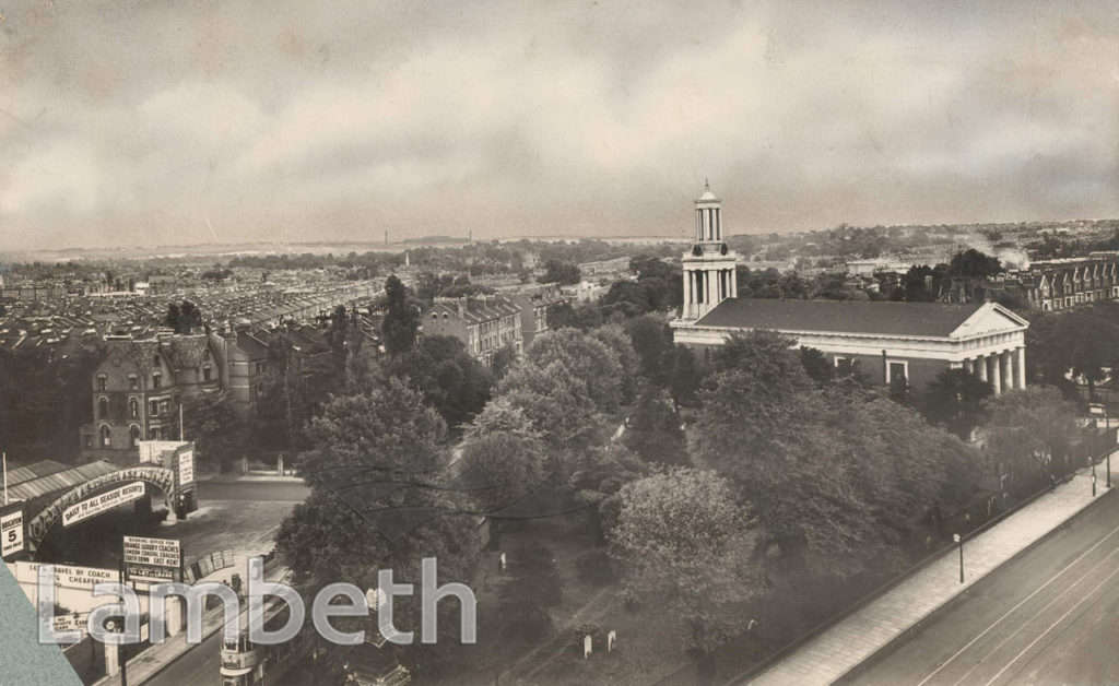 VIEW OF BRIXTON FROM TOWN HALL