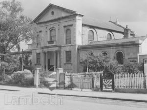 CONGREGATIONAL CHURCH, CHAPEL ROAD, WEST NORWOOD