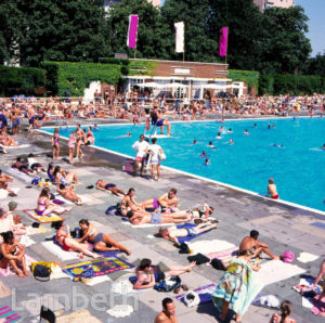 BROCKWELL PARK LIDO, HERNE HILL