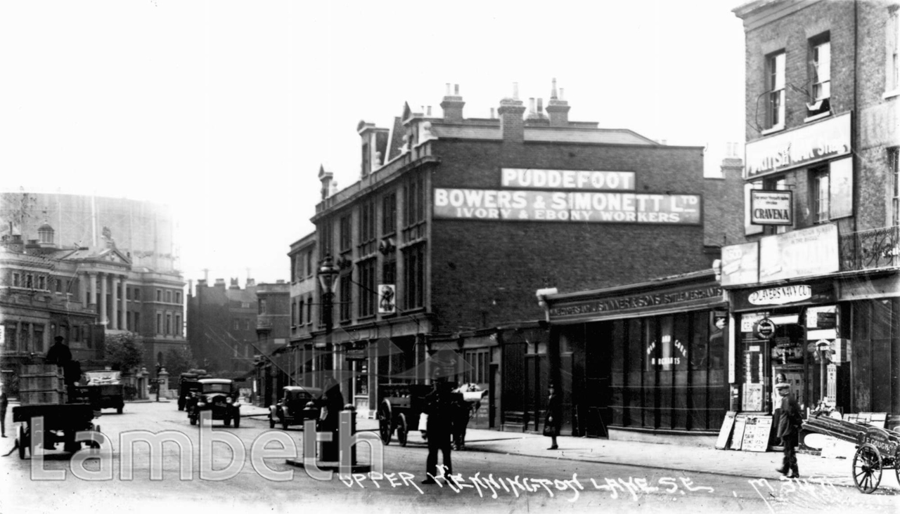from Kennington Cross towards Imperial Court, 1930