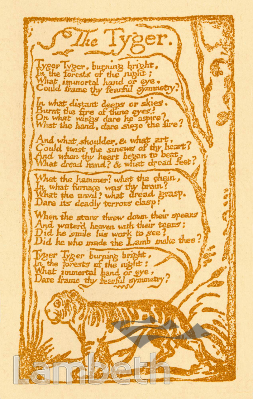 ‘THE TYGER’ BY WILLIAM BLAKE