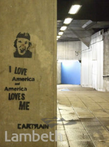 GRAFFITI, WATERLOO STATION