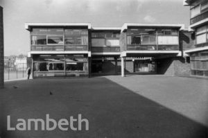 LILIAN BAYLIS SCHOOL, LOLLARD STREET, LAMBETH