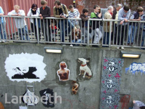 PUBLIC GRAFFITI AREA, CANS FESTIVAL, LEAKE STREET, WATERLOO