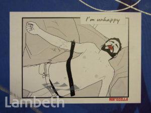 MORTICELLA ARTWORK, LEAKE STREET, WATERLOO