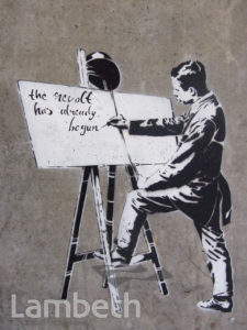 ARTWORK, CANS FESTIVAL, LEAKE STREET, WATERLOO