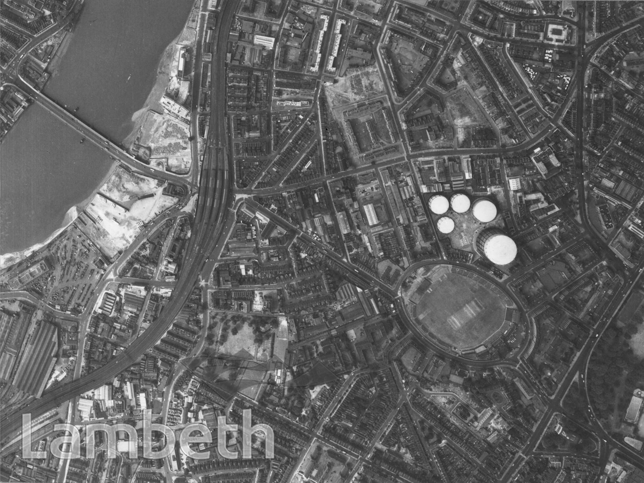 AERIAL VIEW, VAUXHALL