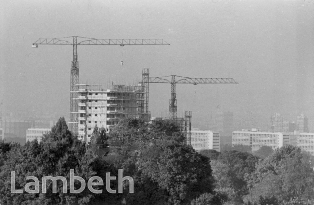 TOWER BLOCK CONSTRUCTION, DULWICH ROAD, HERNE HILL