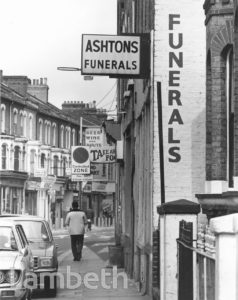 RAILTON ROAD, BRIXTON