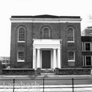TRINITY CONGREGATIONAL CHURCH, ST MATTHEW'S ROAD, BRIXTON