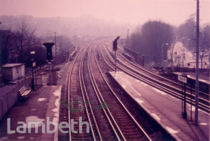 TULSE HILL STATION RAILWAY LINE, TULSE HILL