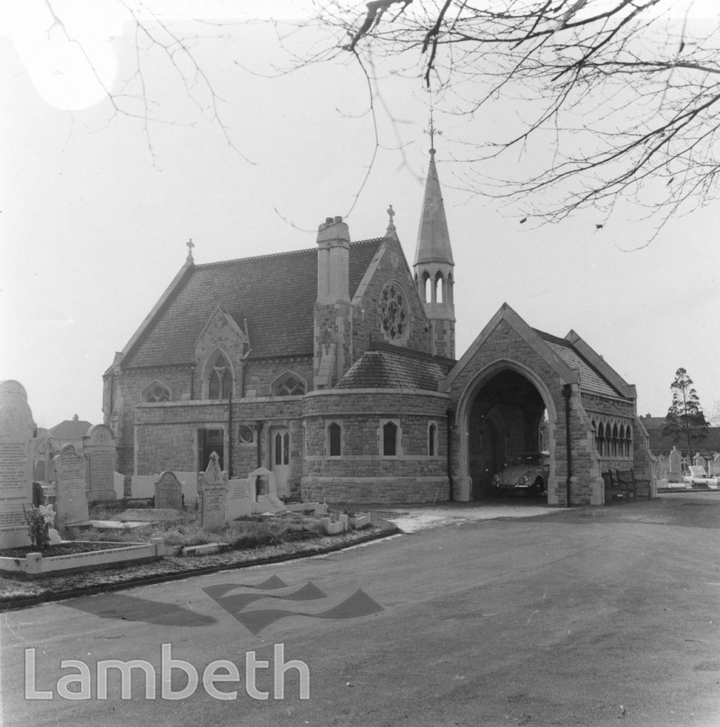 ANGLICAN CHAPEL, STREATHAM CEMETERY, TOOTING